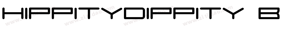 HippityDippity Bold字体转换